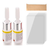 Kit 2 Reparos Conserta Vidro Para brisa Trincado Quebrado