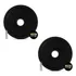 Kit 2 Reparos Woofer Sds 2.7k 18 Pol 1350w Rms Eros 4ohms Cor Preto