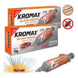 Kit 2 Repelentes Em Gel Mata Baratas Isca Atrativa Armadilha