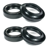 Kit 2 Retentor Bengala 2 Guarda Pó Nok Twister cb300 cb500