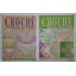 Kit 2 Revistas Crochê Barrados Com Cantos Editora Central