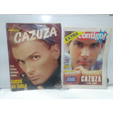 Kit 2 Revistas Do Cazuza 1 Revista Poster Contigo Cazuza 2 Cazuza Adeus Ao Ídolo 