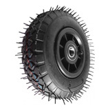 Kit 2 Roda Aro 2 50 4 C Câmara Pneu Para Carrinho De Carga