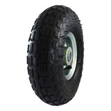 Kit 2 Rodas Aro 3 50 4 C Câmara E Pneu Para Carrinho