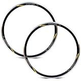 Kit 2 Rodas Aros 700c 32 Furos Valvula Presta Freio V Brake Speed Road Bike Spin Vzan
