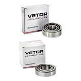 Kit 2 Rolamento Pinhao Diferencial Dana 30 Opala Rav 4 Pampa