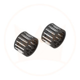 Kit 2 Rolamentos K081108 Ø8xø11x8 Conjunto De Agulhas