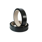 Kit 2 Rolos De Fita De Arquear Pp Preta 10mm Forte D 
