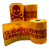 Kit 2 Rolos De Fita Subterrânea Alta Tensão Rolo C 100m