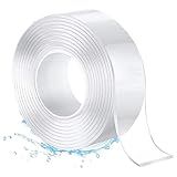 Kit 2 Rolos Super Fita Mágica Nano Adesiva Dupla Face Extra Forte Lavável Transparente 3m Super Forte Lavável Gel Auto Colante-it