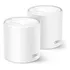 Kit 2 Roteadores Mesh Wi-fi 6 Gigabit Dual-band Ax3000 Branco Tp-link
