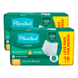 Kit 2 Roupa Íntima Fralda Descartável Plenitud Classic 32u