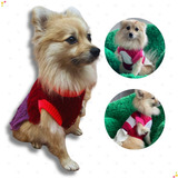 Kit 2 Roupa Pet Femea Vestido Cachorro Gato Pequeno Porte