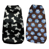 Kit 2 Roupas Para Cachorro Suéter De Inverno Especial