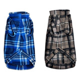 Kit 2 Roupas Para Cães Suéter De Inverno Eg