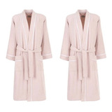 Kit 2 Roupões Trussardi Maelle Feminino Rosa P Adulto