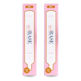 Kit 2 Sachê Refil Gel Base Pink Alongamento Fibra 12g Vòlia