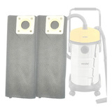 Kit 2 Saco Coletor Pó P aspirador Pó Apv 1240 Peças Vonder