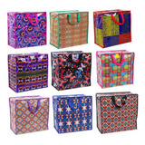 Kit 2 Sacolão Mala Viagem Compras Retornável Feira Sacolas