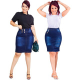 Kit 2 Saias Jeans