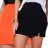 Kit 2 Saias Reta Luckiness Feminina Várias Cores P M G