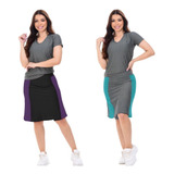 Kit 2 Saias Shorts