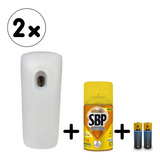 Kit 2 Sbp Automático Aparelho Refil 250ml Citronela