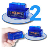 Kit 2 Scanner Automotivo Elm327 Obd2 Bluetooth Automotivo