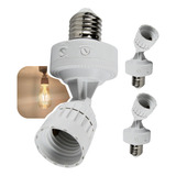 Kit 2 Sensor Presença Fotocélula Soquete Bocal Lâmpada E27