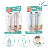 Kit 2 Seringa Aspirador Nasal Infantil Limpeza Do Nariz 10ml