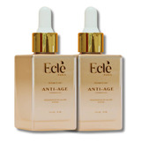 Kit 2 Sérum Facial Anti Idade Clareia Hidrata Pele