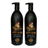 Kit 2 Shaving Gel Para Barbear Franks 1 Litro Cada