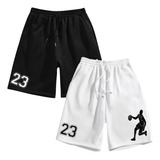 Kit 2 Short Moletom