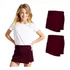 Kit 2 Short Saia Infantil Helanca