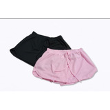 Kit 2 Shorts Canelado