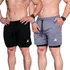 Kit 2 Shorts De Compressão 2 Em 1 Masculino Treino Acaedemia