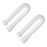 Kit 2 Sifões Ssus 110cm Branco Astra