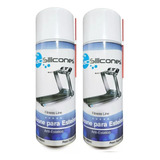 Kit 2 Silicone Óleo Lubrificante Spray Esteira 480 Ml Jac