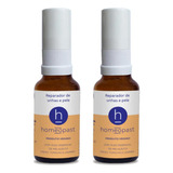 Kit 2 Spray Homeopast Reparador De Unhas E Peles 30ml C Nf