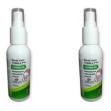 Kit 2 Sprays De Melaleuca Tira Odor Dos Pés chulé E Axilas