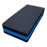 Kit 2 Step Eva Academia Aeróbica Fitness 60x28x10cm Azul