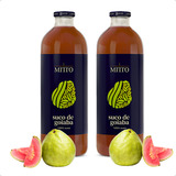 Kit 2 Suco Goiaba Mitto Sem Glúten 1 L Natural Integral