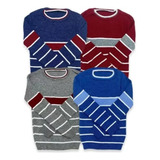 Kit 2 Sueter Camiseta Lã Infantil Menino E Menina Barato Top
