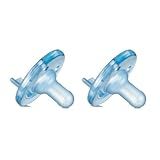 Kit 2 Super Soothie Chupetas Philips Avent 3 Meses Redondo Azul