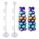 Kit 2 Suporte Aço Telescópio De Balões Bubble 18 Mini Aros