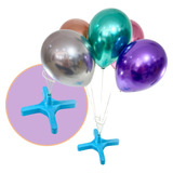 Kit 2 Suporte Balão Bexiga C Vareta 40cm Base Mesa Festa