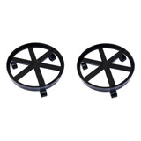 Kit 2 Suporte Botijão De Gás Vasos Plantas Com Rodinha 55kg