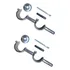 Kit 2 Suporte Duplo Para Varão De Cortina De 28 28mm