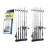 Kit 2 Suporte Organizador Parede Rack 12 Varas Pesca Cardume