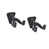 Kit 2 Suporte Para Instrumentos De Cordas Parede Guitarra Baixo Violão 